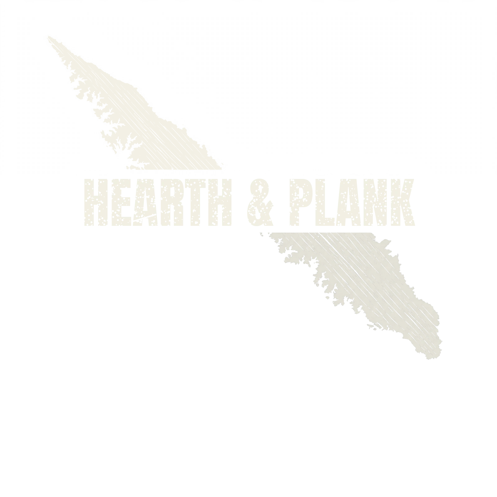 Hearth & Plank island-slash logo